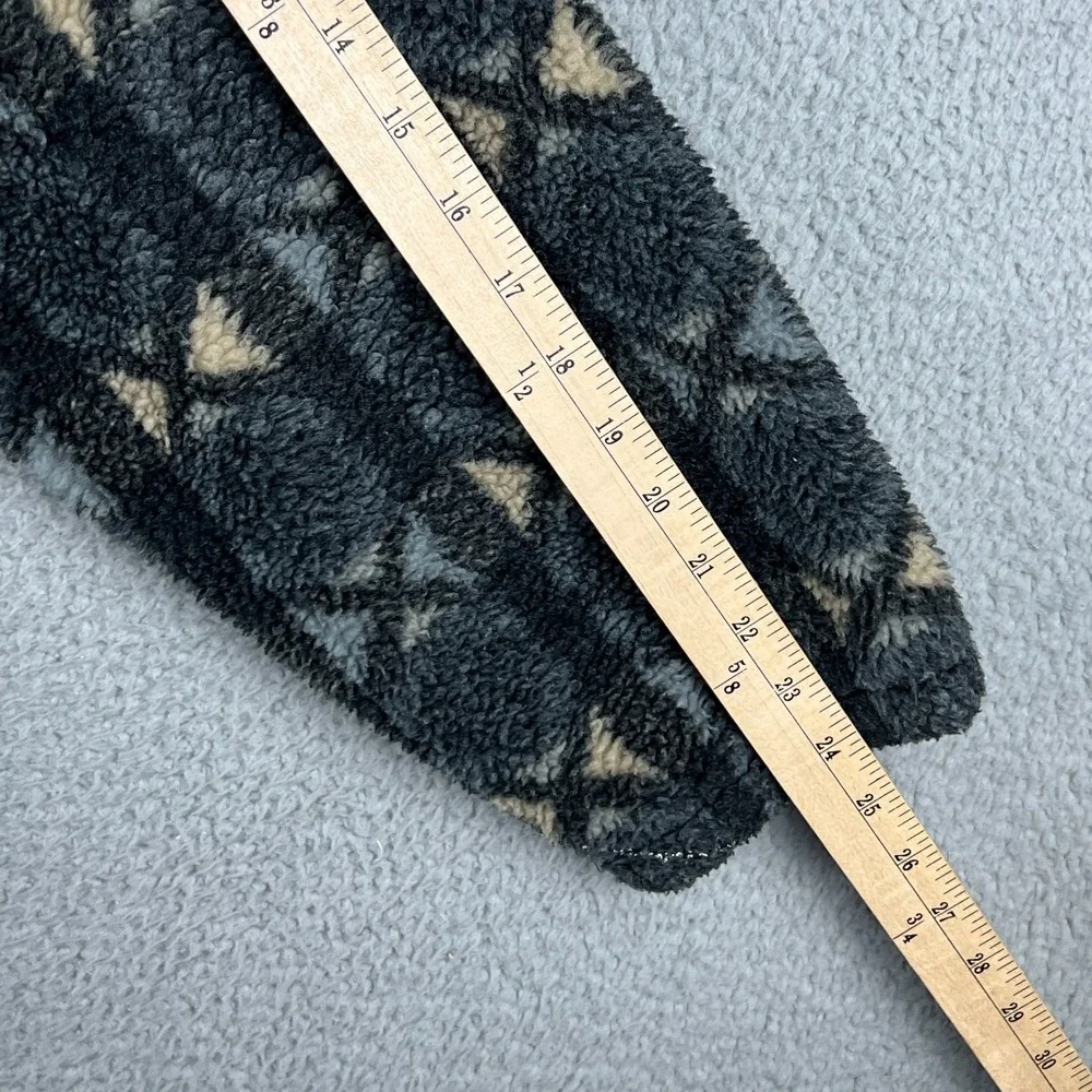 Vintage 90s North Face Snowflake 1/4 Zip Fleece Jacket Mens XL TG Aztec Pullover - Picture 12 of 12